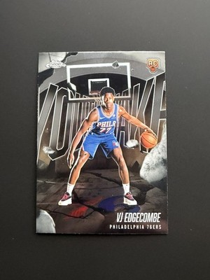 VJ Edgecombe 2025-26 Topps Chrome Youthquake Rookie Card #YQ-3