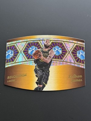 2024-25 Panini Revolution Fractal Ring Bearers LeBron James Die Cut #2 Lakers TZ