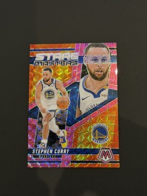 Stephen Curry 2024-25 Panini Mosaic Stare Masters Pink Mosaic Prizm /149 4