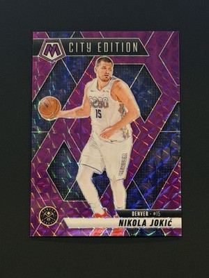 2024 - 25 Panini Mosaic Nikola Jokic City Edition Denver Nuggets 99