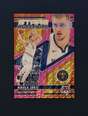 2024 - 25 Nikola Jokic Panini Mosaic Fast Break Pink Stare Master 149