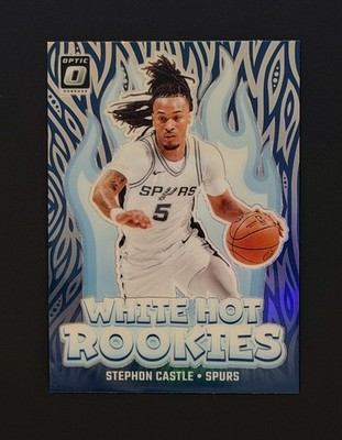 2024 - 25 Stephon Castle White Hot Rookies San Antonio Spurs