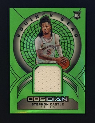 2024-25 Panini Obsidian Stephon Castle Equinox Gear EG-SCS / 25
