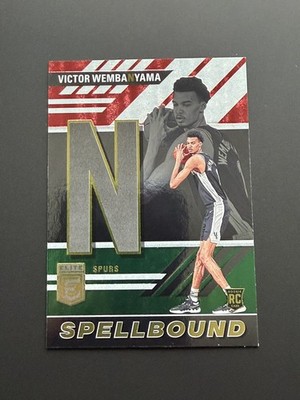 2023 Donruss Elite Spellbound International Red Green #5 Victor Wembanyama RC