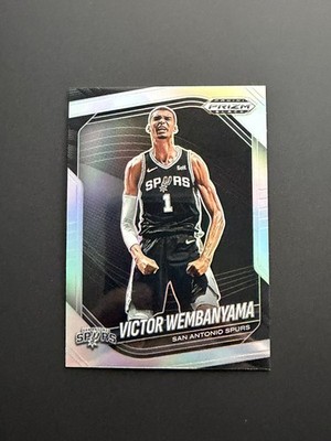 2024-25 Prizm Black Victor Wembanyama San Antonio Spurs Prizm Silver #1