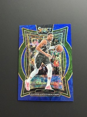 2024 Panini Select Concourse Blue Scope Prizm /249 Giannis Antetokounmpo