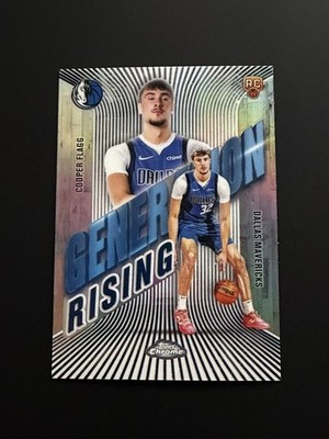 2025-26 Topps Chrome Basketball Cooper Flagg Rc Genersion Rising Refractor BRX