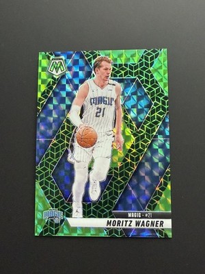 2024-25 Panini Mosaic - Moritz Wagner #83 Spectris Green Mosaic Prizm /5