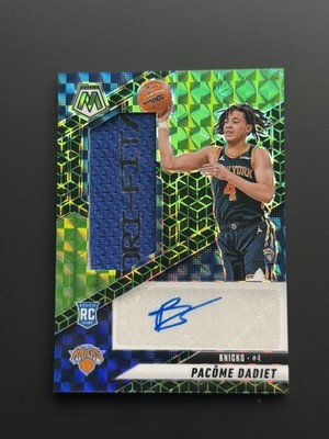 2024-25 Panini Mosaic Pacome Dadiet Rookie Patch Auto RC RPA /5