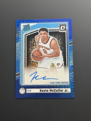 2024-25 Panini Donruss Optic Choice Rated Rookie Kevin McCullar Jr. Auto /24