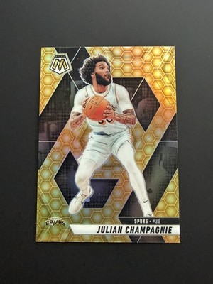 2024-25 Julian Champagnie Honeycomb SSP San Antonio Spurs