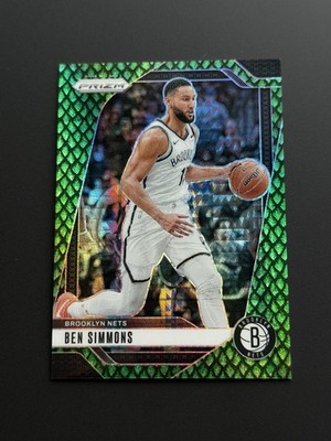Ben Simmons 2024-25 Panini Prizm #82 Dragon scale Prizm /48 Nets