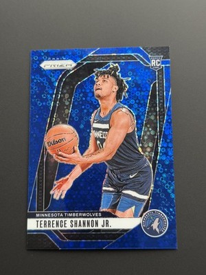 2024-25 Panini Prizm Terrence Shannon Jr. RC Blue Fast Break /150