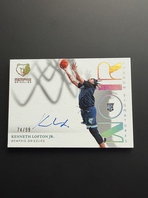 2022-23 noir shadow Auto Kenneth Lofton Jr. /99 on card