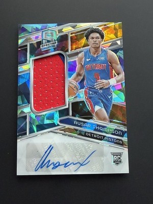 Ausar Thompson 2023-24 Panini Spectra Rookie Patch Auto /35