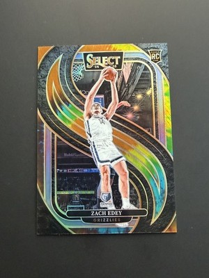 2024-25 PANINI SELECT Mezzanine Zach Edey RC TIE DYE PRIZM /25 RC