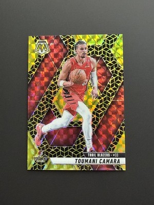 2024-25 Panini Mosaic Toumani Camara #157 Spectris Gold FOTL /10 SSP Case Hit