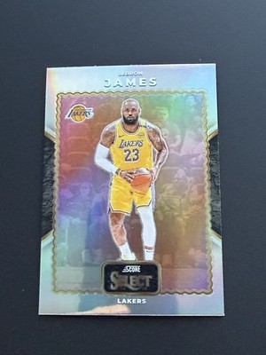 2024-25 Panini Select Basketball #3 LEBRON JAMES Silver Prizm