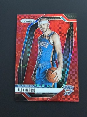 Alex Caruso 2024-25 Panini Prizm Red Checkerboard Prizm /75 #83