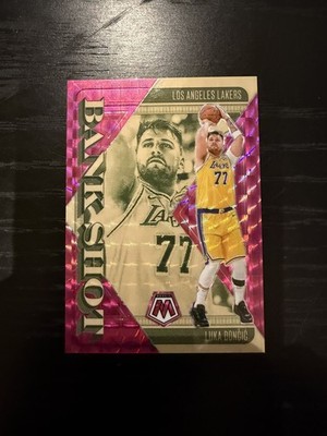 2024/25 Mosaic Basketball Bankshot Luka Doncic #7 Pink Mosaic /149