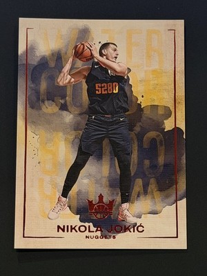 2024-25 Court Kings Nikola Jokic Water Color Violet 149 Nuggets