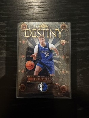 2025-26 Topps Chrome Cooper Flagg Destiny RC Rookie #D-1 Dallas Mavericks ROY?!