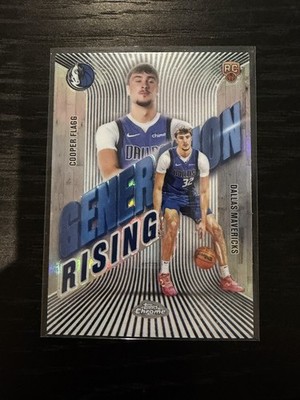 2025-26 Topps Chrome Generation Rising Rookie Cooper Flagg RC Refractor
