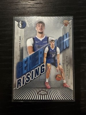 2025-26 Topps Chrome Generation Rising Rookie Cooper Flagg RC Refractor