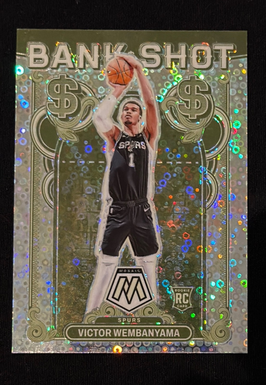 2023-24 Panini Mosaic *VICTOR WEMBANYAMA* Bank Shot RC - Fast Break #17 Rookie