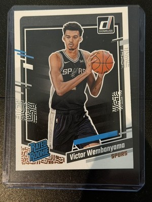 Victor Wembanyama 2023-24 Donruss Rated Rookie #220 RC San Antonio Spurs ROTY