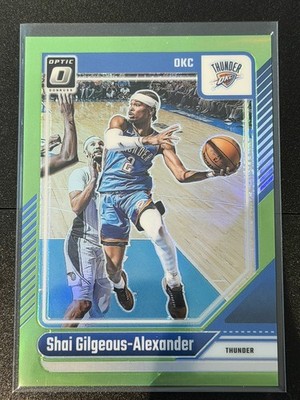 2024 PANINI DONRUSS OPTIC LIME GREEN #127 SHAI GILGEOUS-ALEXANDER /149