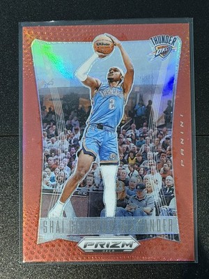 2023-24 Panini Prizm Deca #110 Shai Gilgeous-Alexander Prizms Red #/199