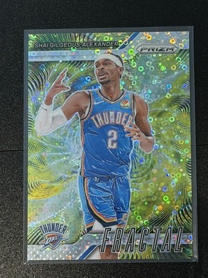 SHAI GILGEOUS-ALEXANDER 2024-25 PANINI PRIZM FRACTAL FAST BREAK DISCO Q1300