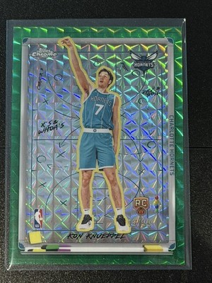 Kon Knueppel 💥🏀 ROOKIE Xs and WHOAS GREEN GEO /99! 2025-26 Topps Chrome NBA