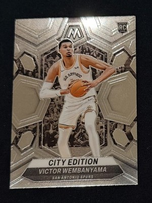 2023-24 Victor Wembanyama Panini Rookie Silver Mosaic City Edition RC #282