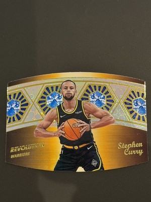 2024-25 Panini Revolution - Stephen Curry 1 Ring Die-Cut Sunburst Warriors