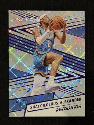 2024 Panini Revolution Shai Gilgeous-Alexander #8 COSMIC /99 Holo - Rare