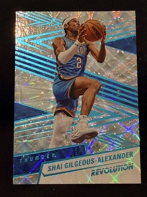 SHAI GILGEOUS-ALEXANDER 2024-25 Revolution #8 OKC Thunder Light Blue /60